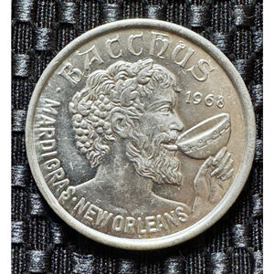 Token - Bacchus - Remember When New Orleans, Louisiana 1970